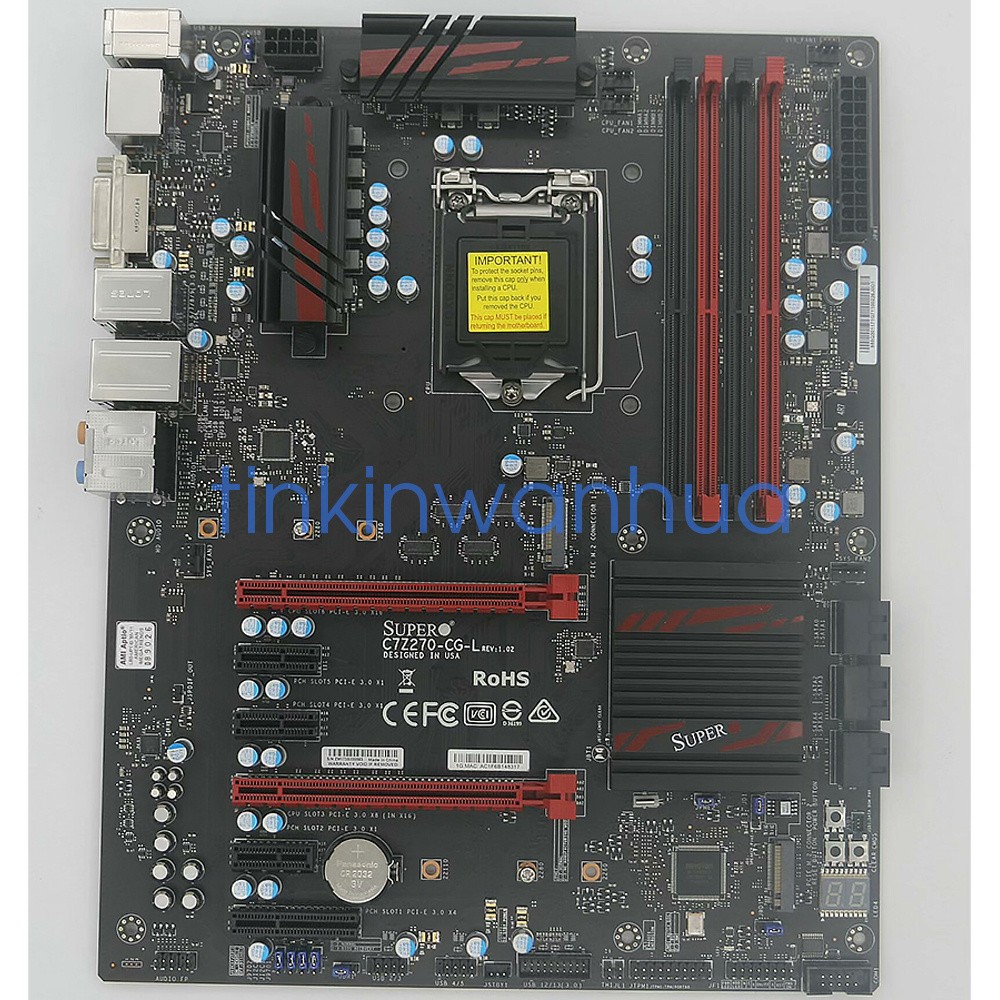 For Supermicro C7Z270-CG-L Motherboard LGA1151 DDR4 ATX