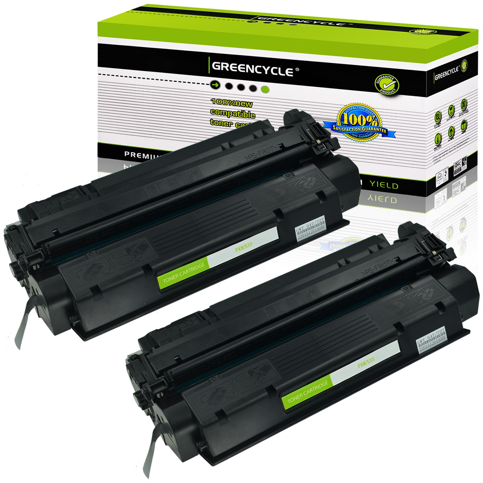 2× S35 (7833A001AA) FX8 Toner Fits Canon Imageclass D300 D310 D360 D380 510 D323