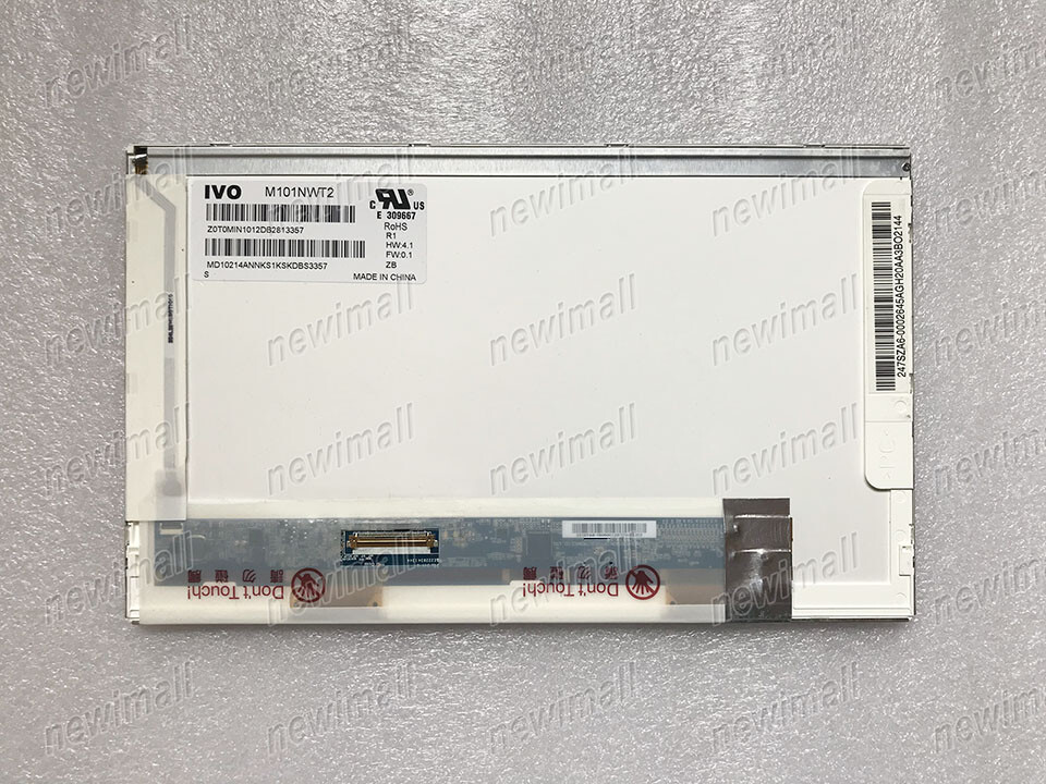 10.1" inch M101NWT2 R1 Netbook LED LCD Display Screen For IVO 1024*600 40 pins