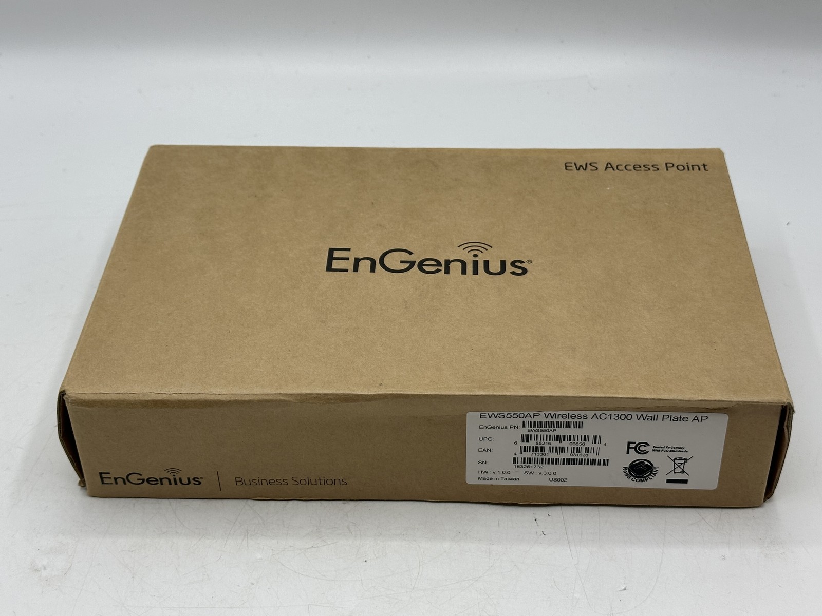 NEW EnGenius EWS550AP Wireless AC1300 Wall Plate AP Access Point 