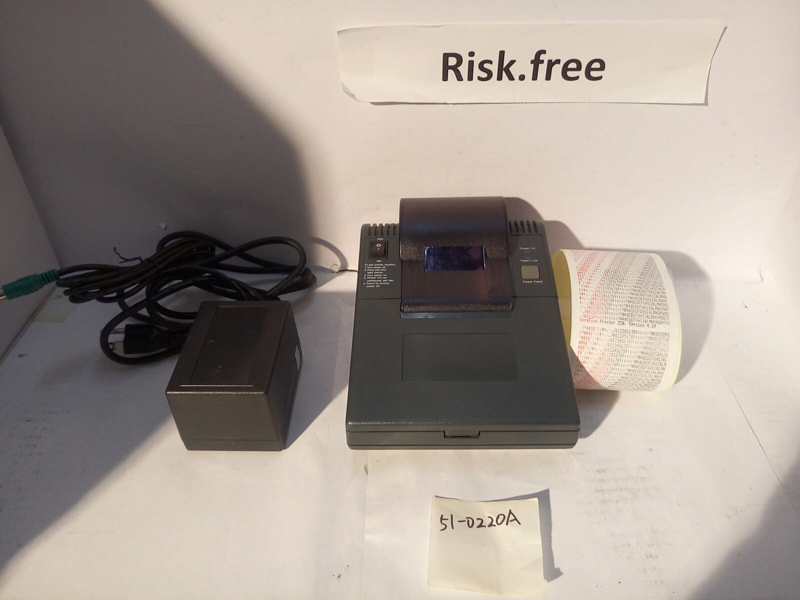 - Verifone Printer 250 Receipt Printer W/AC ADAPTER
