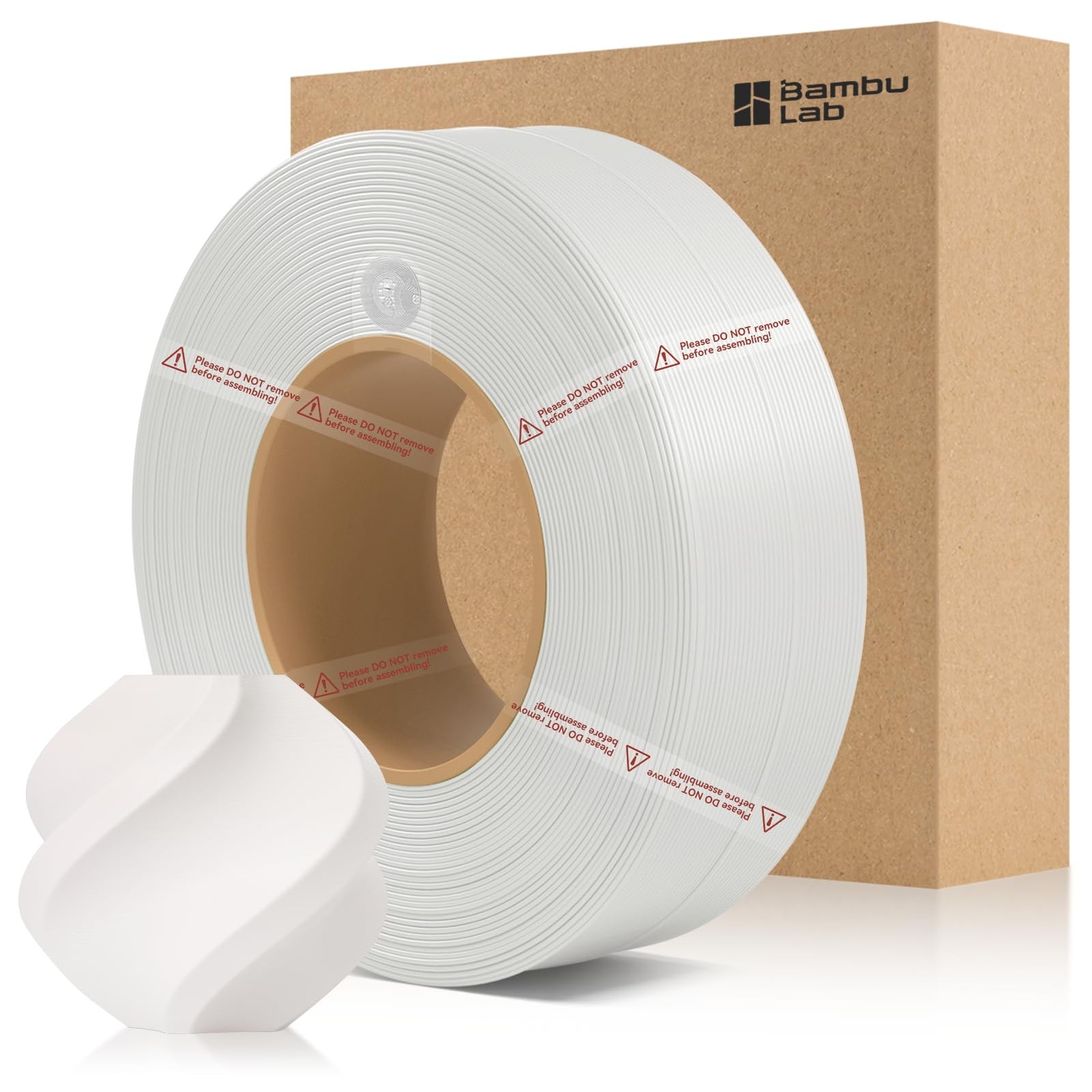 Bamboo PETG Basic Refill Filament 1.75mm 1 KG (2.2lbs) with RFID for Bambu La...