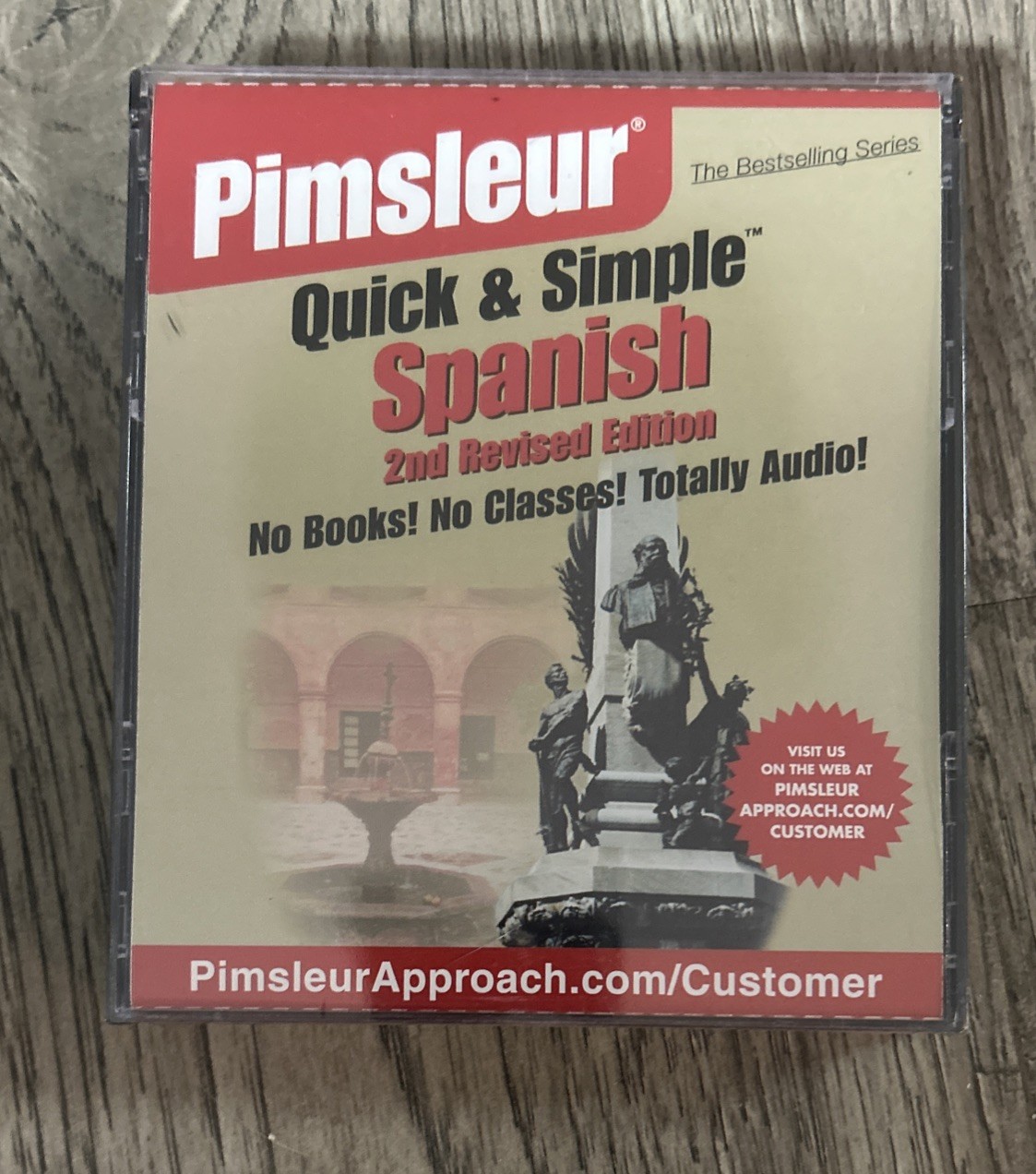 PIMSLEUR QUICK AND SIMPLE SPANISH(4 DISCS) Factory Sealed CD57