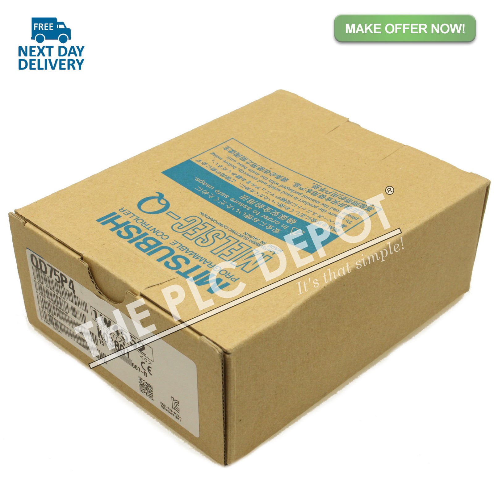 *NEW* Sealed MITSUBISHI QD75P4 Positioning Module MELSEC-Q Series *LAST ONE*