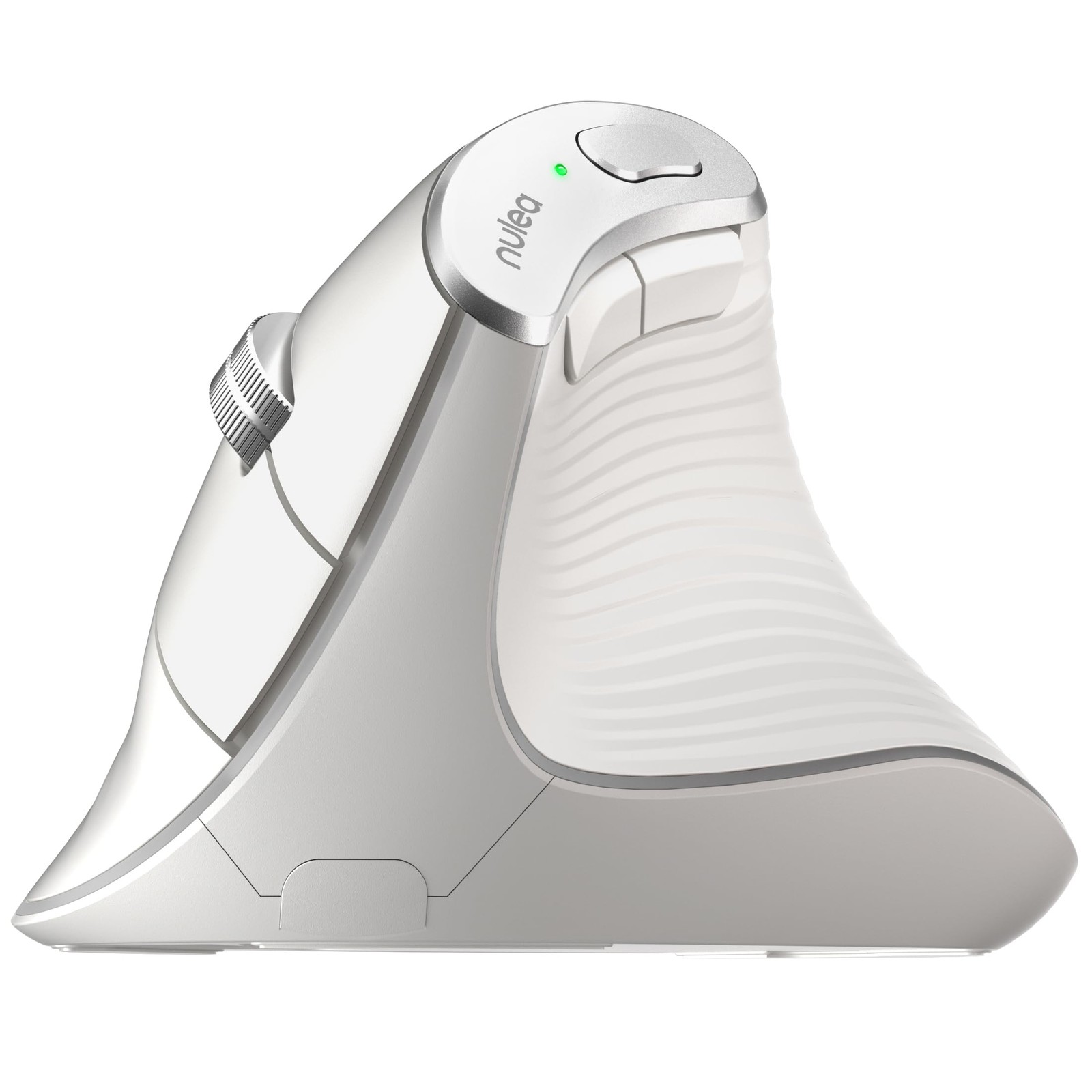 M510 Vertical Mouse Wireless Ergonomic Comfy Tracking 2.4G 6 Button White