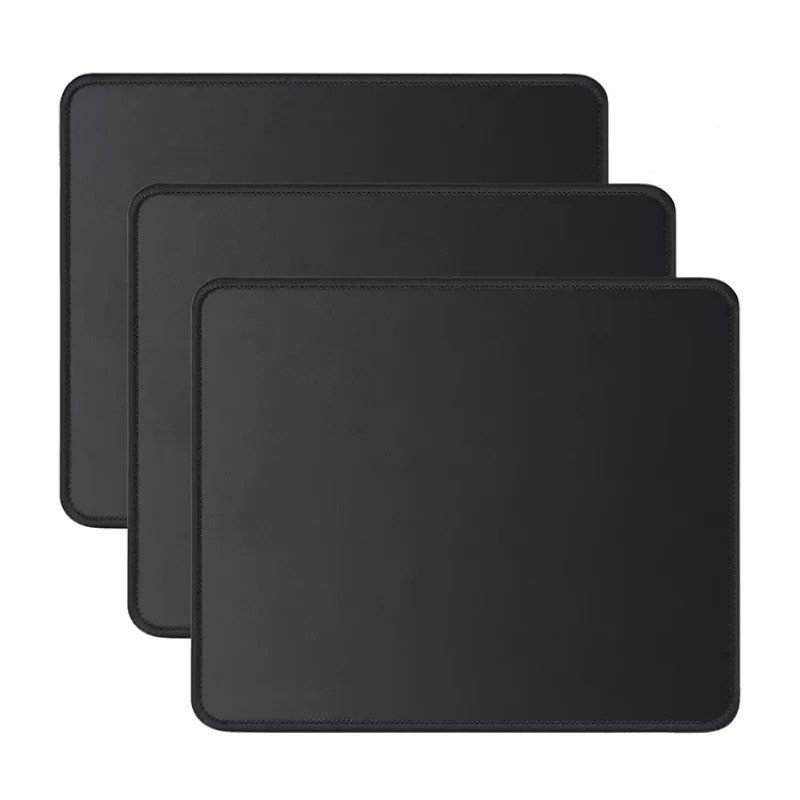 3X Non-Slip Mouse Pad Stitched Edge PC Laptop For Computer PC Gaming Rubber Base