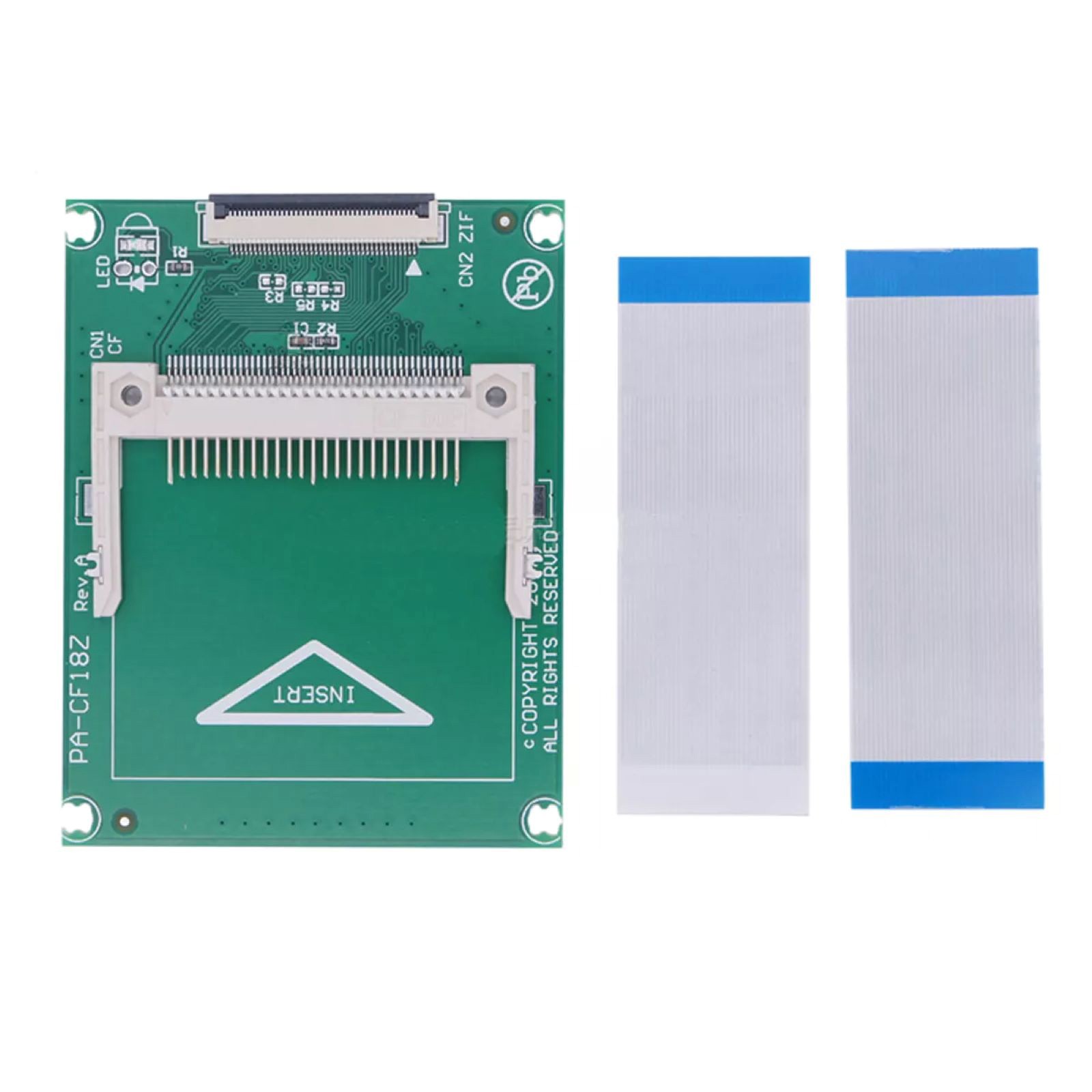7*5.5 cm CF to ZIF Adapter Card (40Pin) For High Capacity CF Card Support