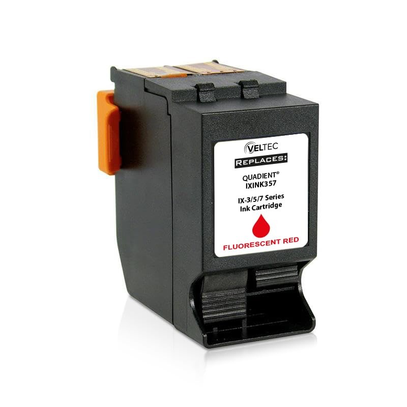 Red Ink Cartridge IXINK357 for IX3 IX5 IX7 Postage Meters