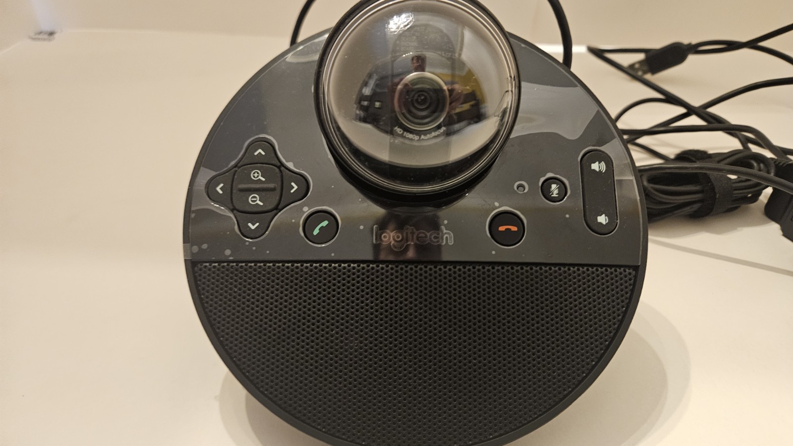 Logitech BCC950 ConferenceCam HD Video Webcam with Built-In Speakerphone