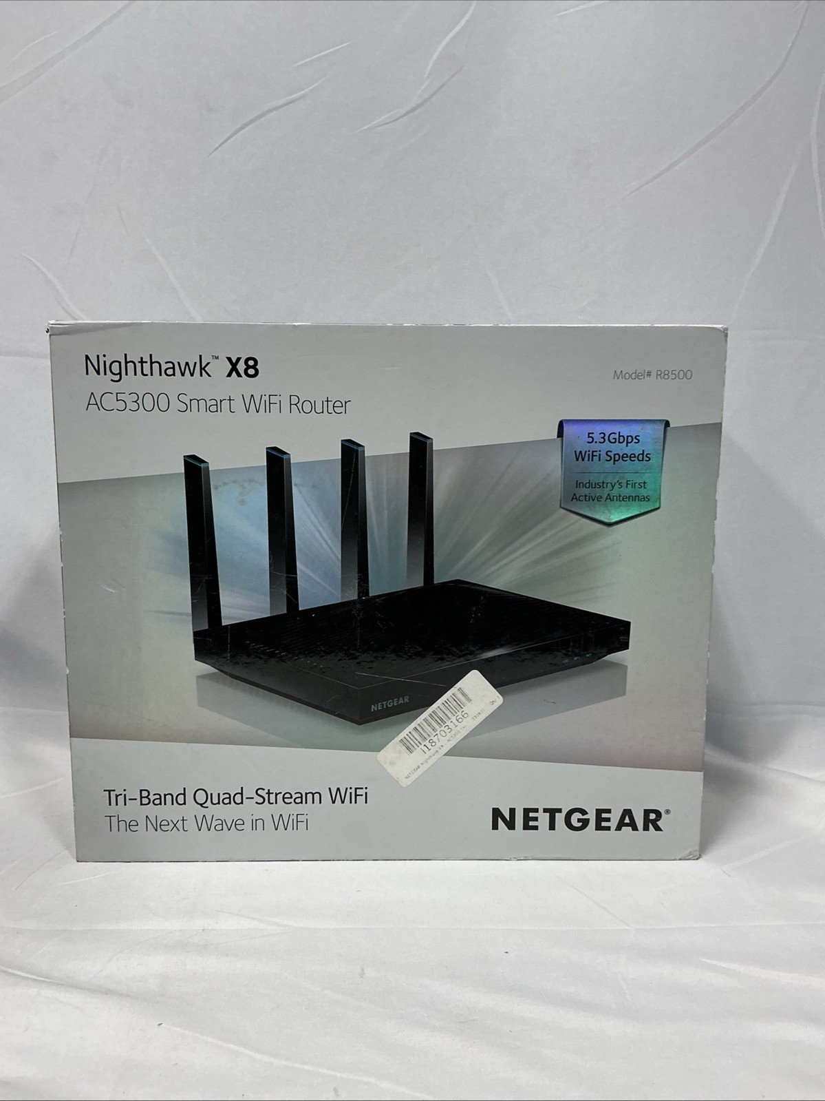 NETGEAR Nighthawk X8 AC5300 Smart WiFi Router No Cable Line