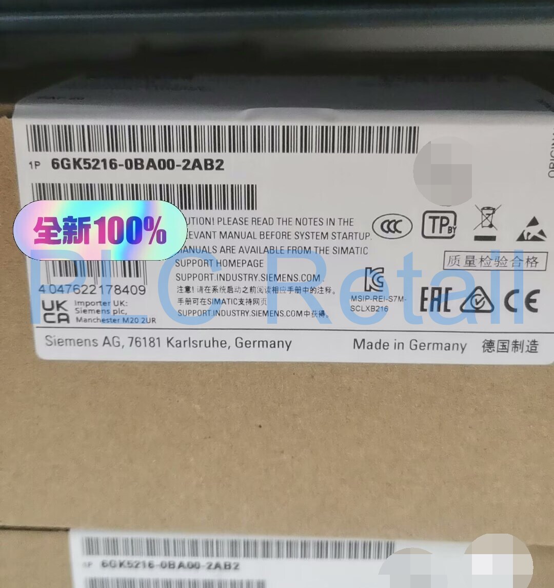 NEW Siemens Switch Module 6GK5216-0BA00-2AB2 Fast delivery