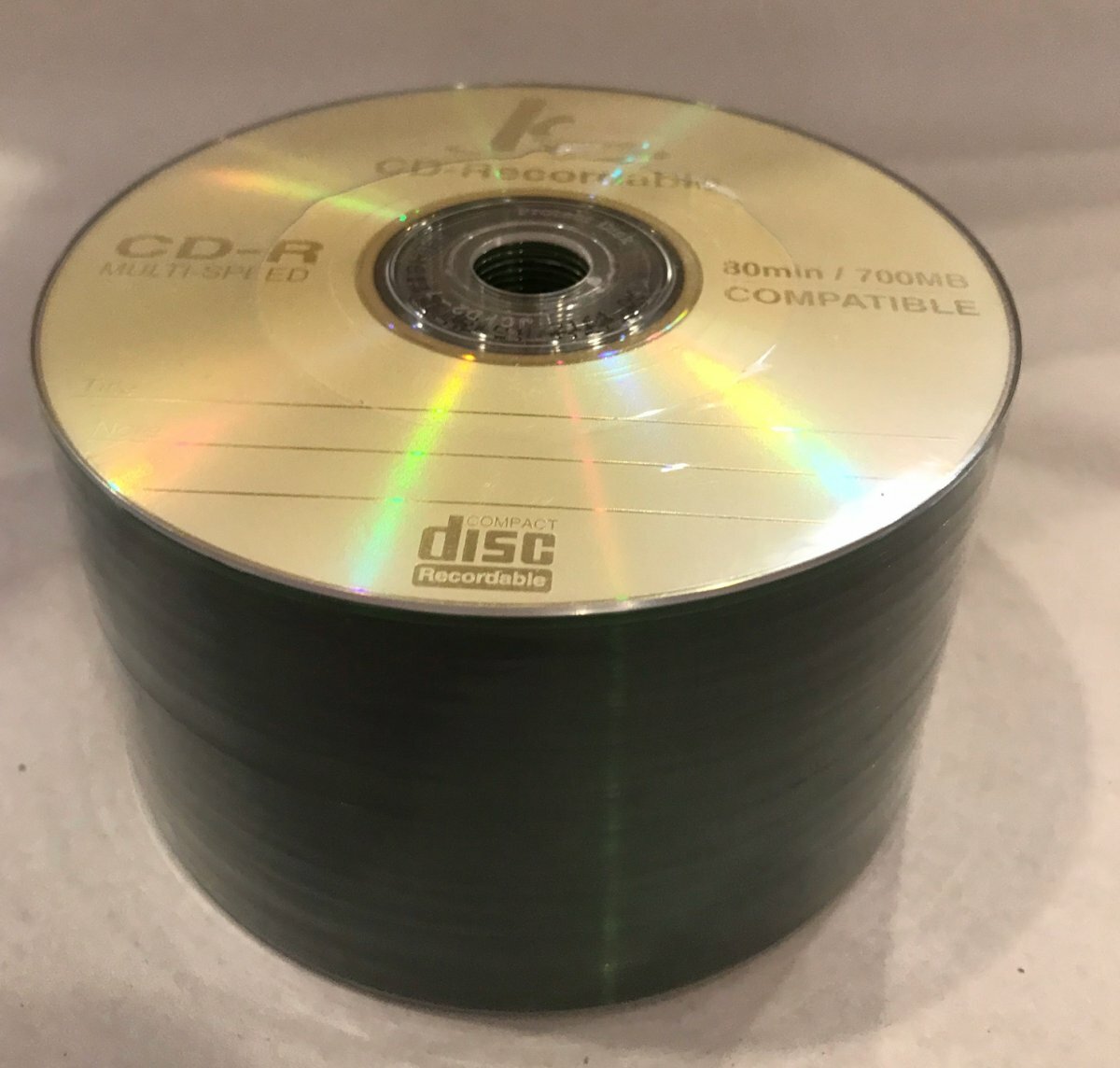 CLEARANCE  SAVE 60% Kypermedia 50 Pack CD-R Disc 80 Min 700 MB