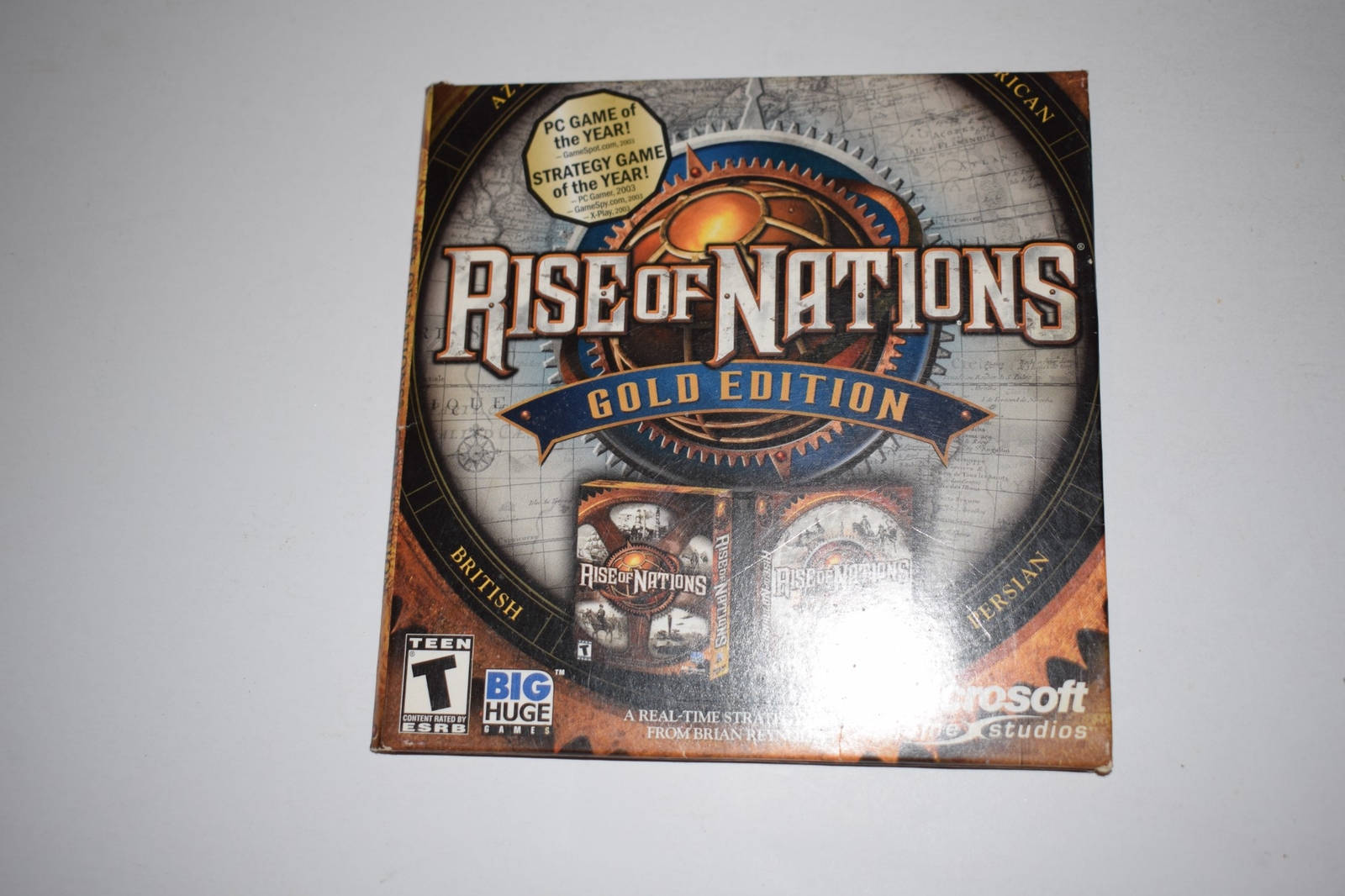 RISE OF NATIONS GOLD EDITION  PC GAME  (MVY87)