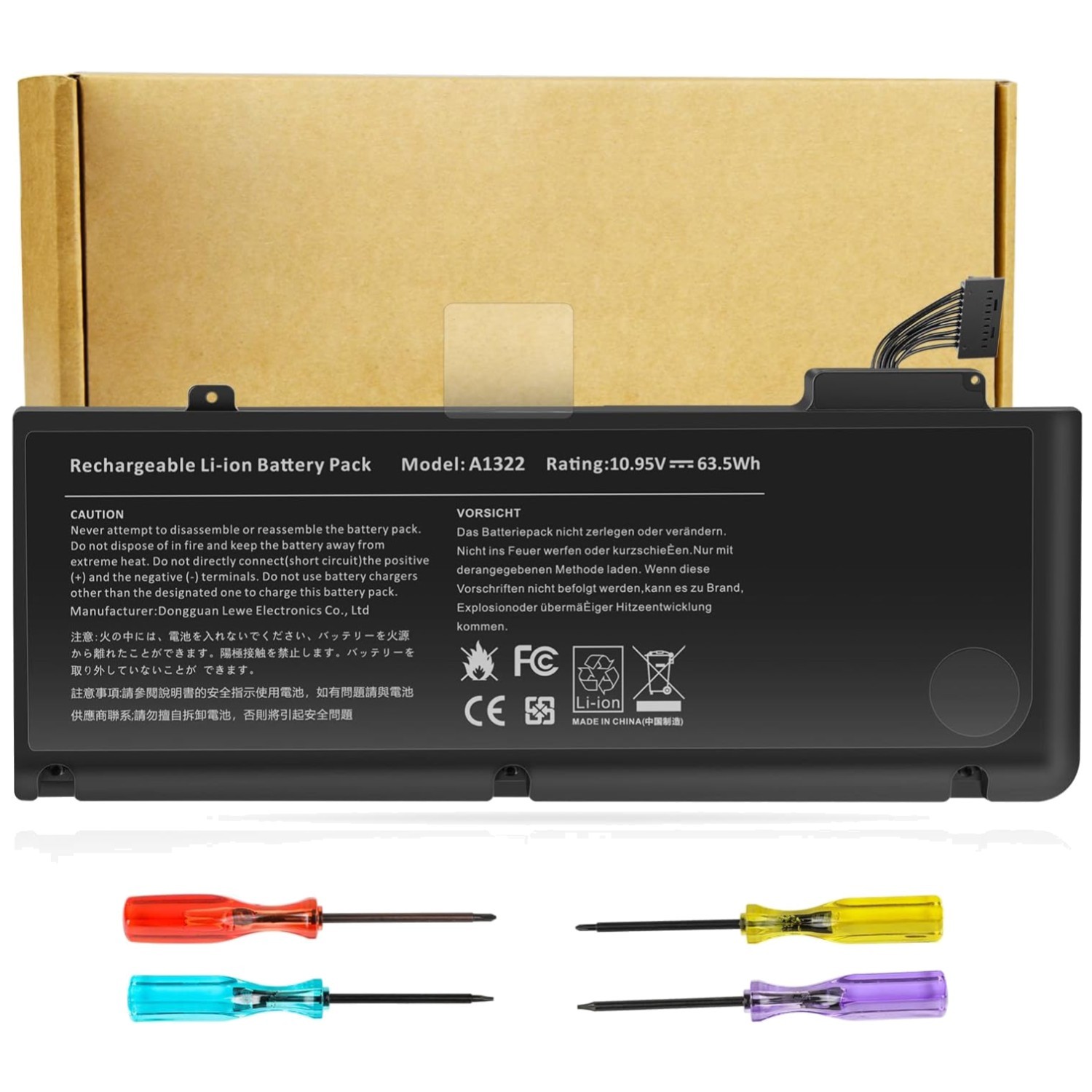 High-Performance A1322 Battery for MacBook Pro