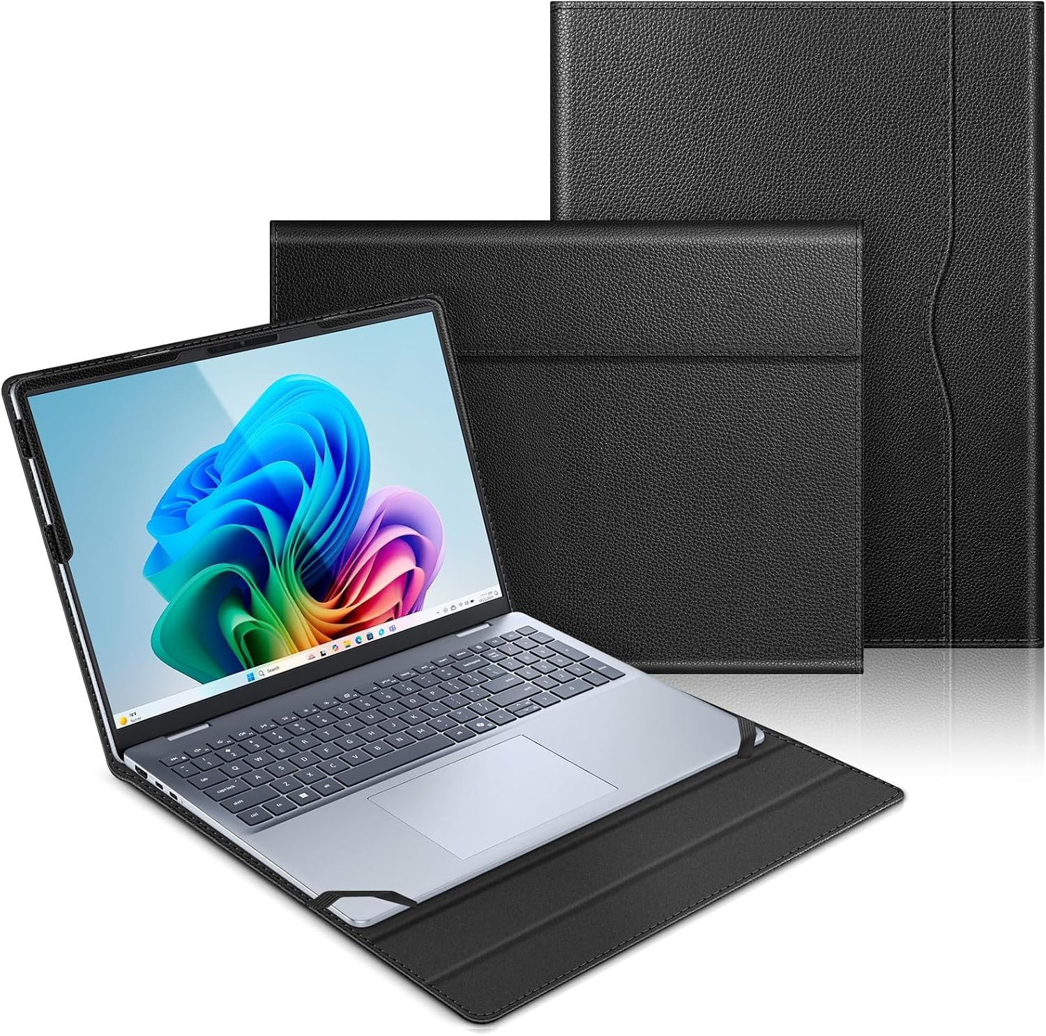 Protective Cover Case for 16-Inch Dell Pro 16, 16 Plus, ASUS V16 Laptop Sleeve