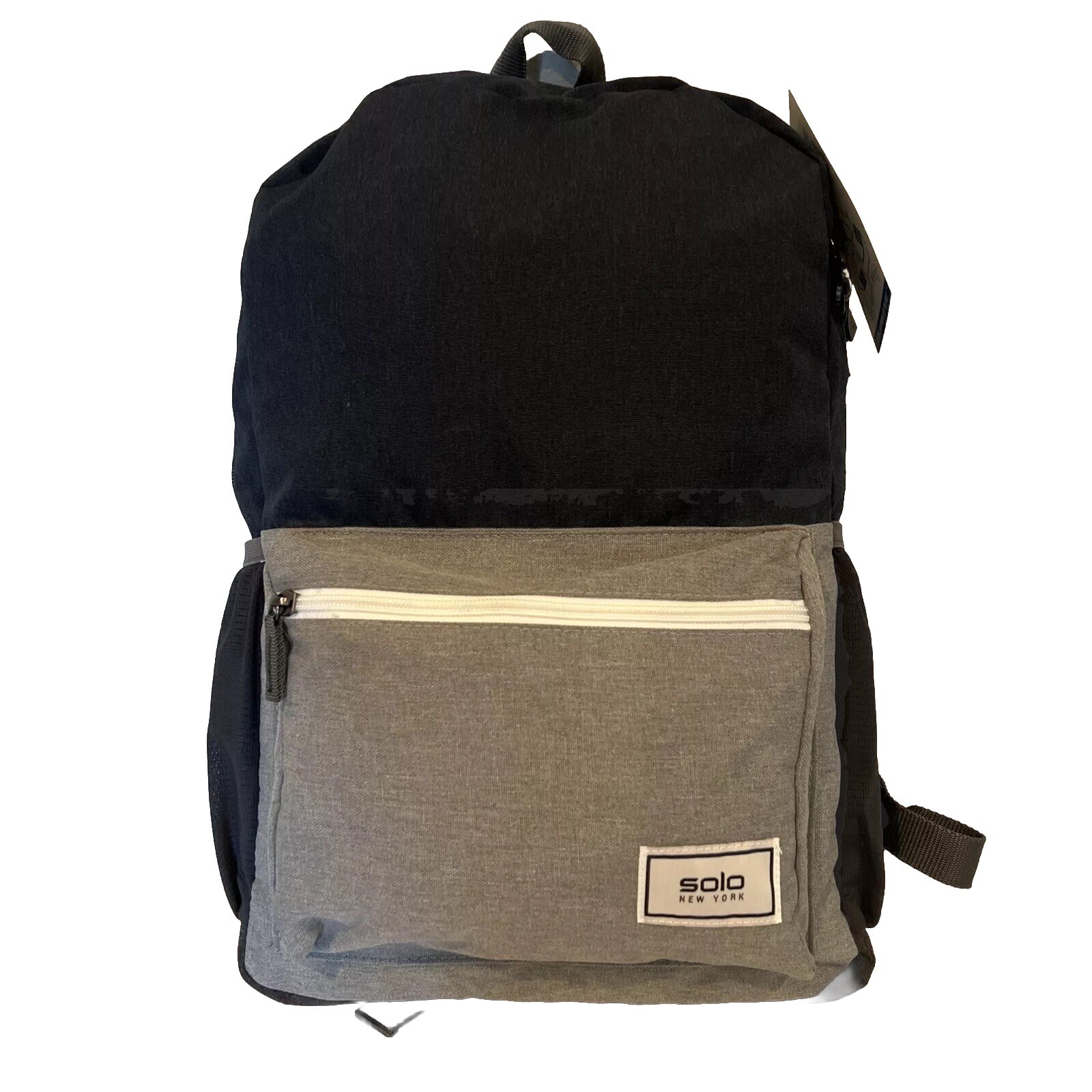 New Solo New York - Re:Solve Recycled Backpack - Navy/Grey