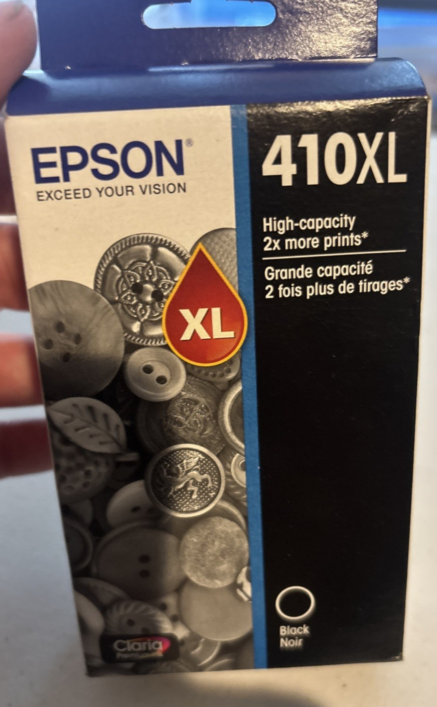 Epson 410XL Ink Cartridge Claria Premium High Capacity Black Exp 02/2029