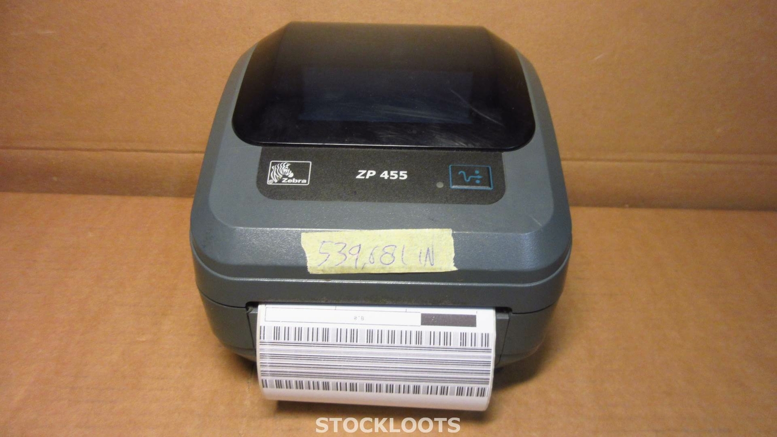 Zebra ZP455 LAN Network USB 104mm Thermal Label Printer INCL PSU - 539.681 INCH