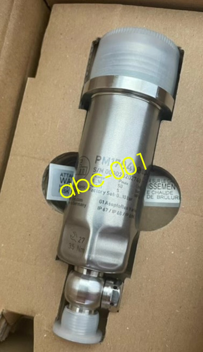 1pcs IFM PM1704 Pressure sensor