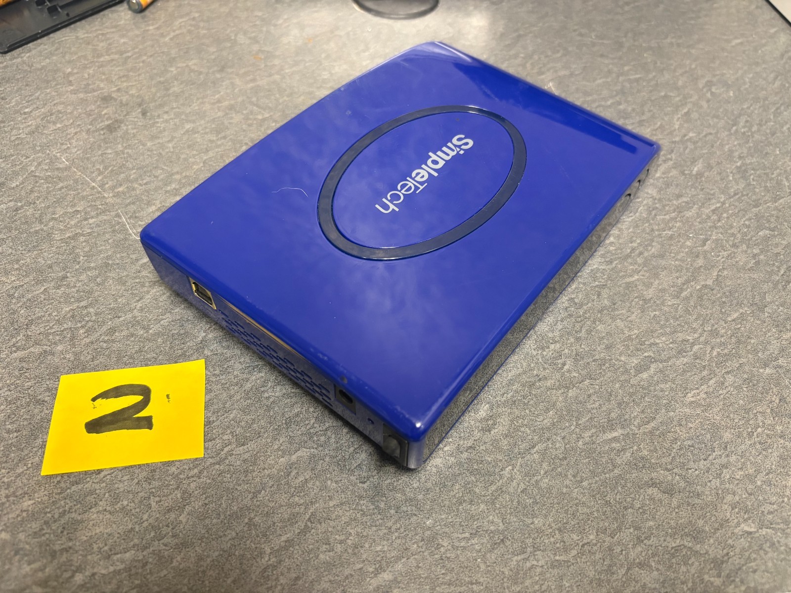 SimpleTech Pininfarina 320GB USB External Hard Drive Blue