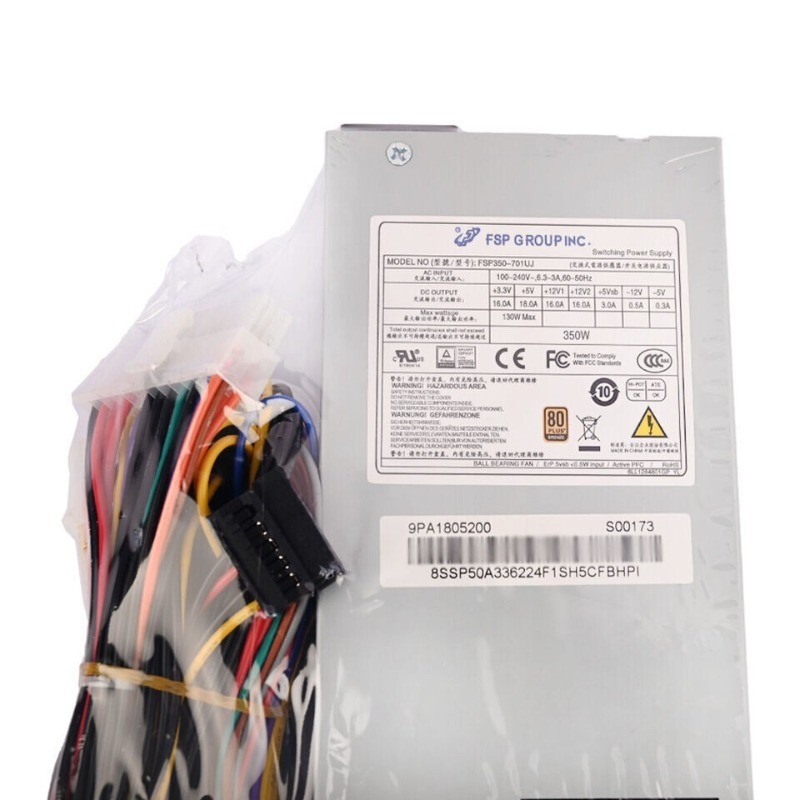 For FSP FSP350-701UJ 350W 1U ATX Industrial Computer Power Supply