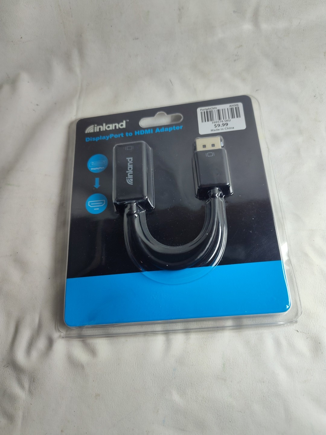 DisplayPort Male to HDMI Female Video Adapter Inland Sealed