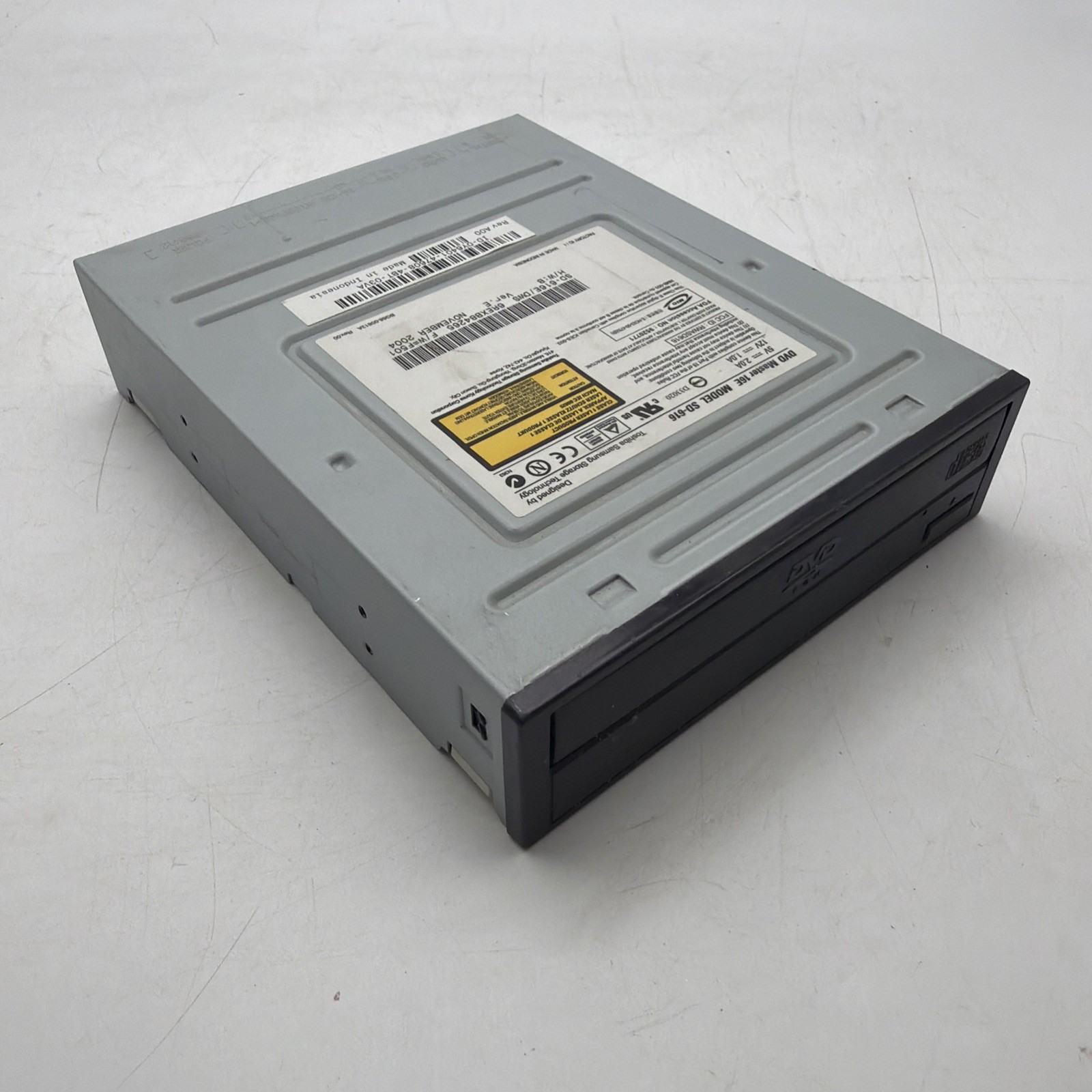 Samsung DVD Master 16E MODEL SD-616 Rev A01 DP/N 0817NF Black Bezel