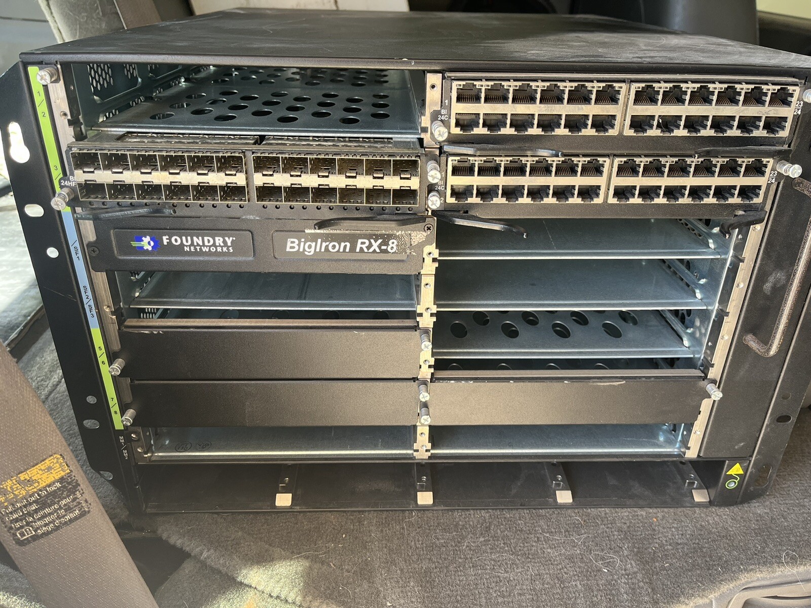 Foundry Networks Foundry Big Iron BX-8 External Switch