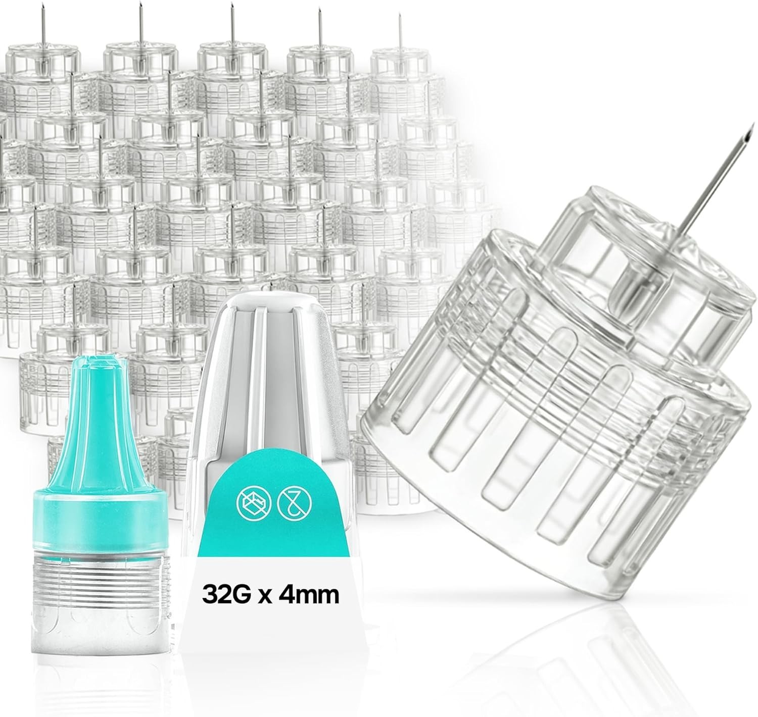  Plus Pen Tips 32G x 4mm, 100 Count, Twist-On Design for Compatible Pen Devices