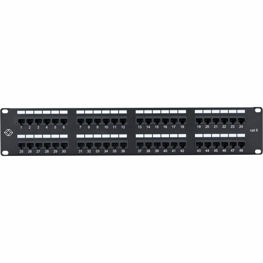Black Box Connect CAT6 Punchdown Patch Panel Unshielded