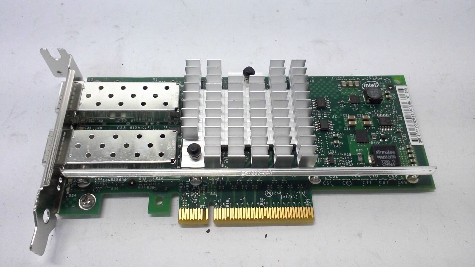 Cisco N2XX-AIPCI01 Intel X520-DA2 10Gb Dual Port SFP+ PCIe NIC 74-6814-01 Low P