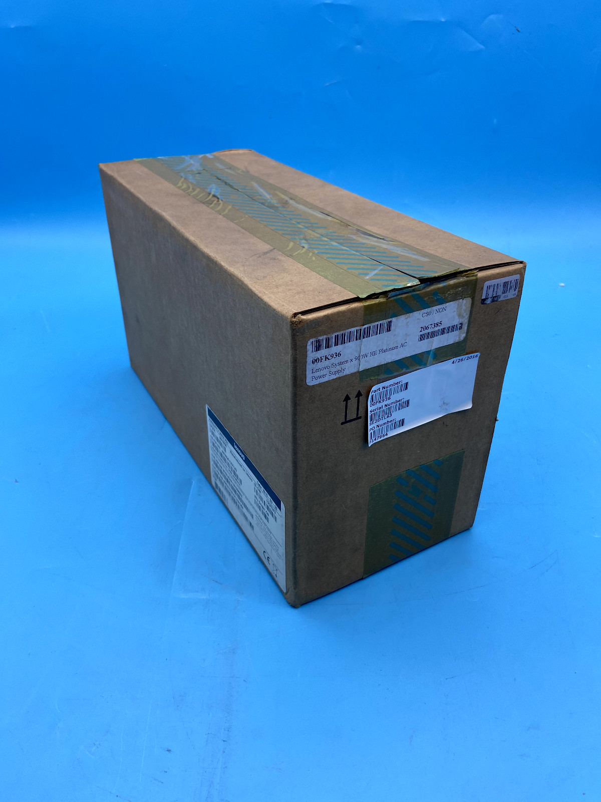 LENOVO 900W PLATINUM POWER SUPPLY, 00FK936