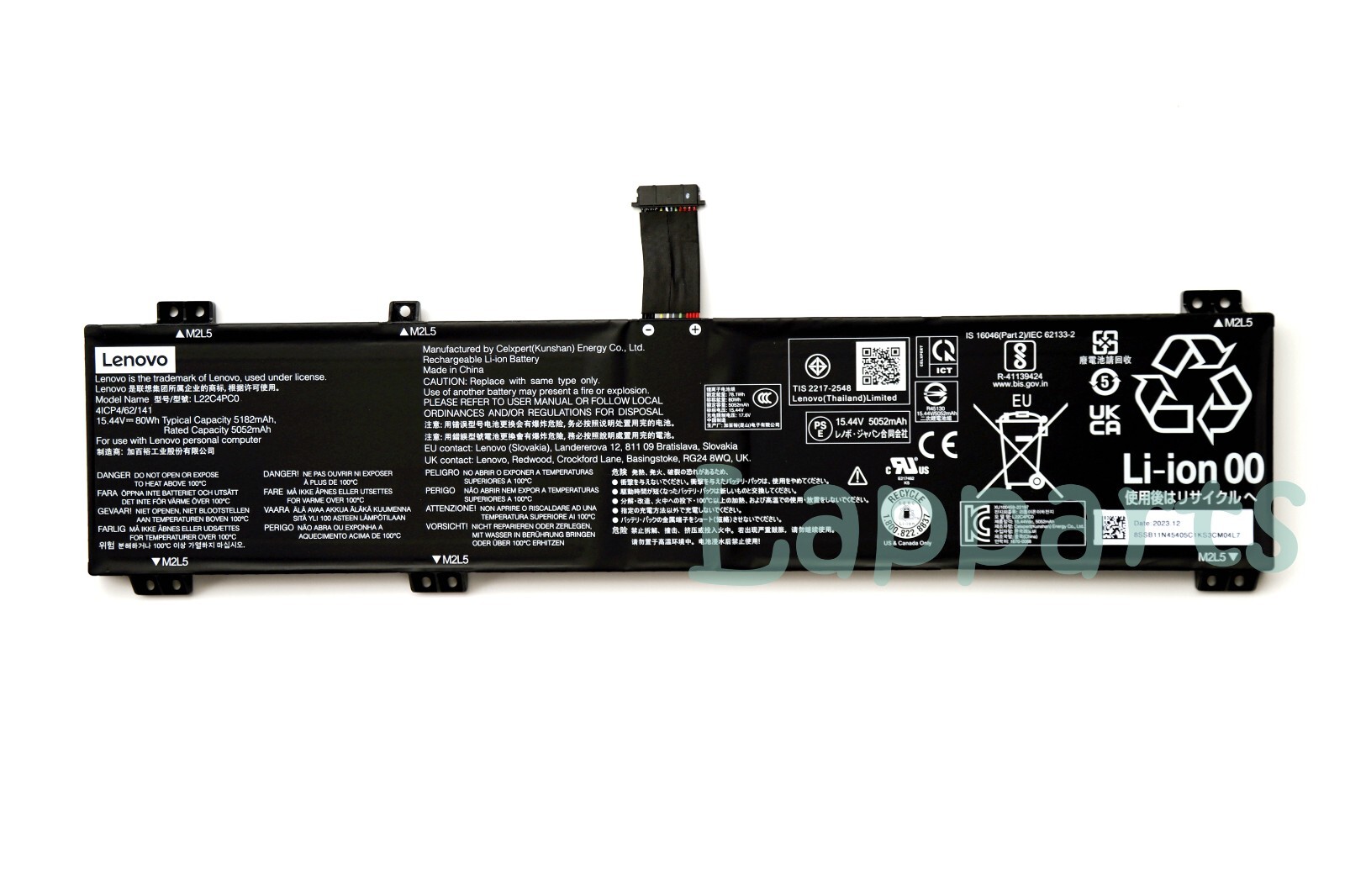 Genuine L22B4PC0 L22C4PC0 L22M4PC0 Battery for LenovoLegion Y9000P R9000P 2023
