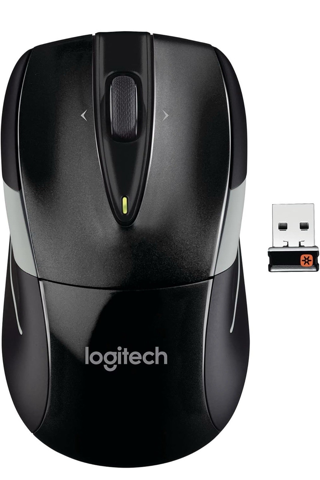 Logitech M525 Power Plus Optical Wireless Mouse Black/Gray, NEW SEALED