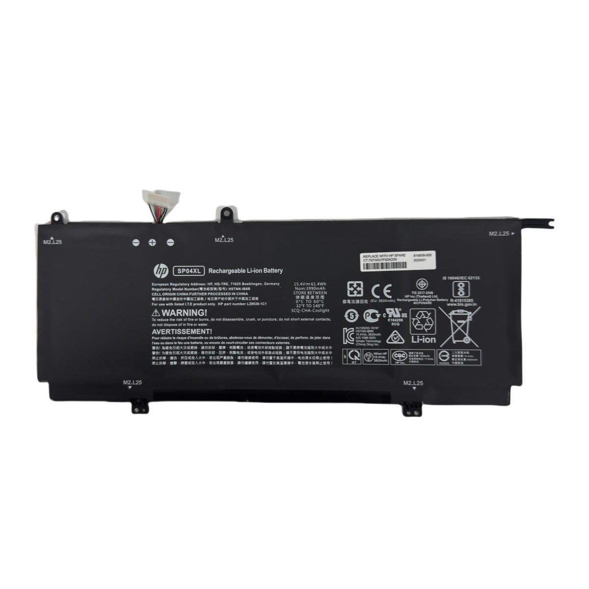Genuine SP04XL Battery For HP Spectre X360 13-AP L28538-1C1 L28538-AC1 TPN-Q203