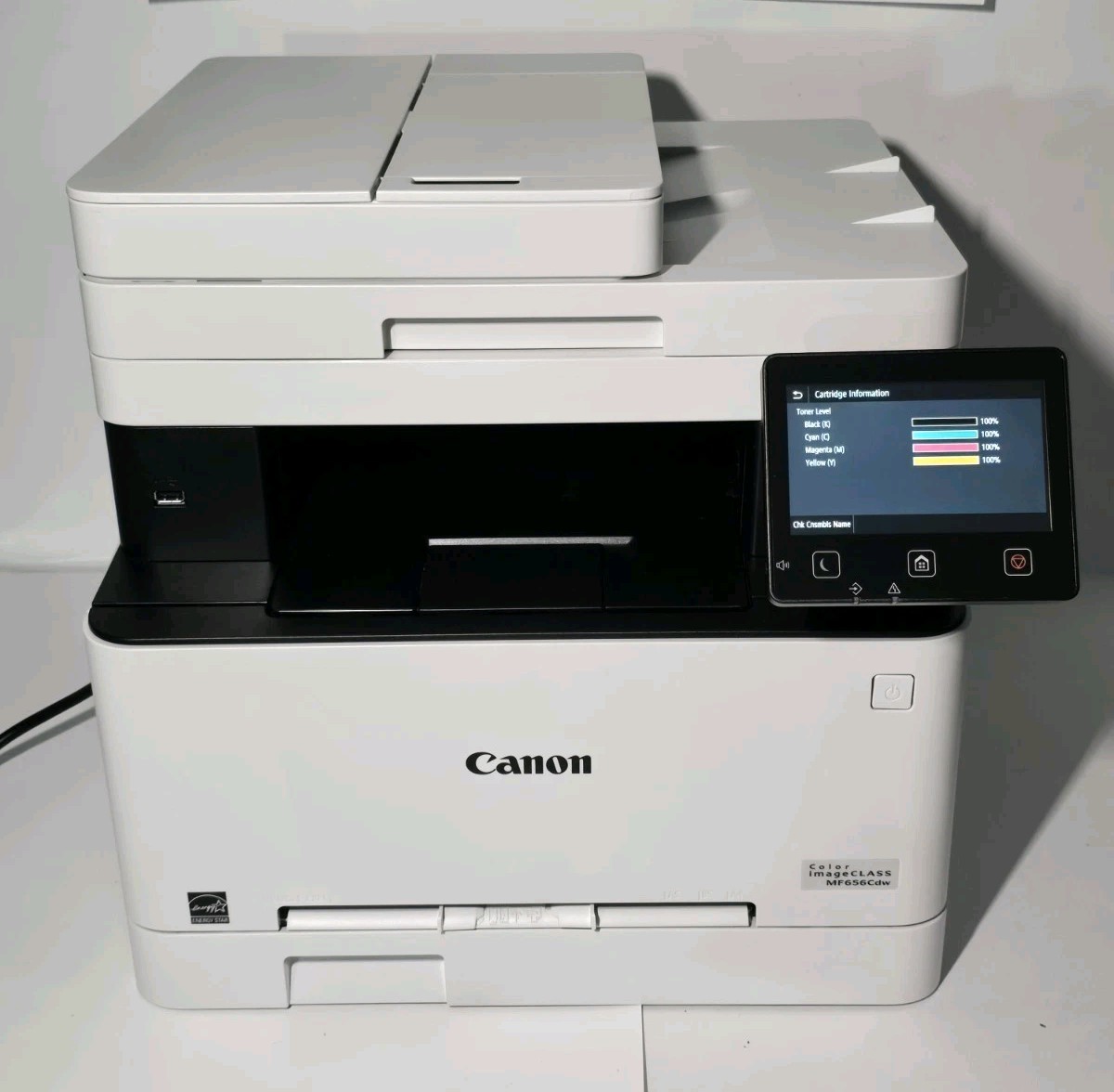 Open Box 2 Page Count Canon ImageClass MF656Cdw MFP Color Laser Printer 