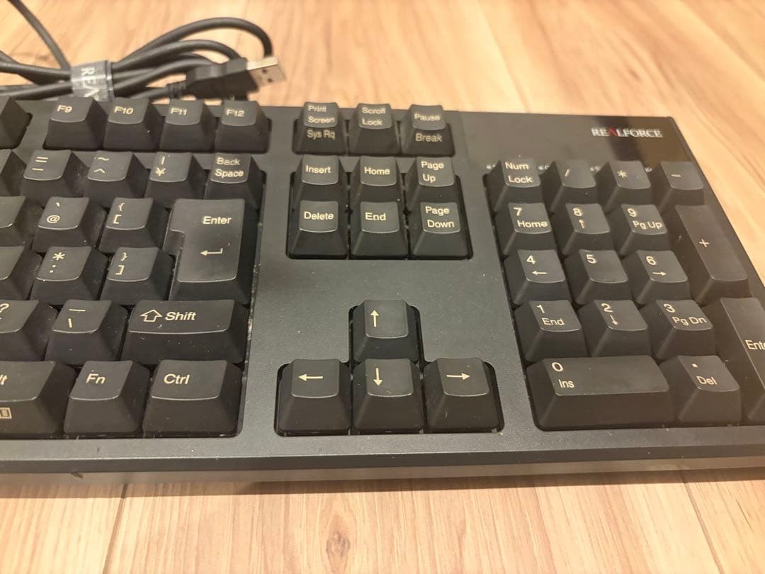 Topre REALFORCE R2-JP4-BK Full Size Japanese Layout Wired USB Keyboard Black