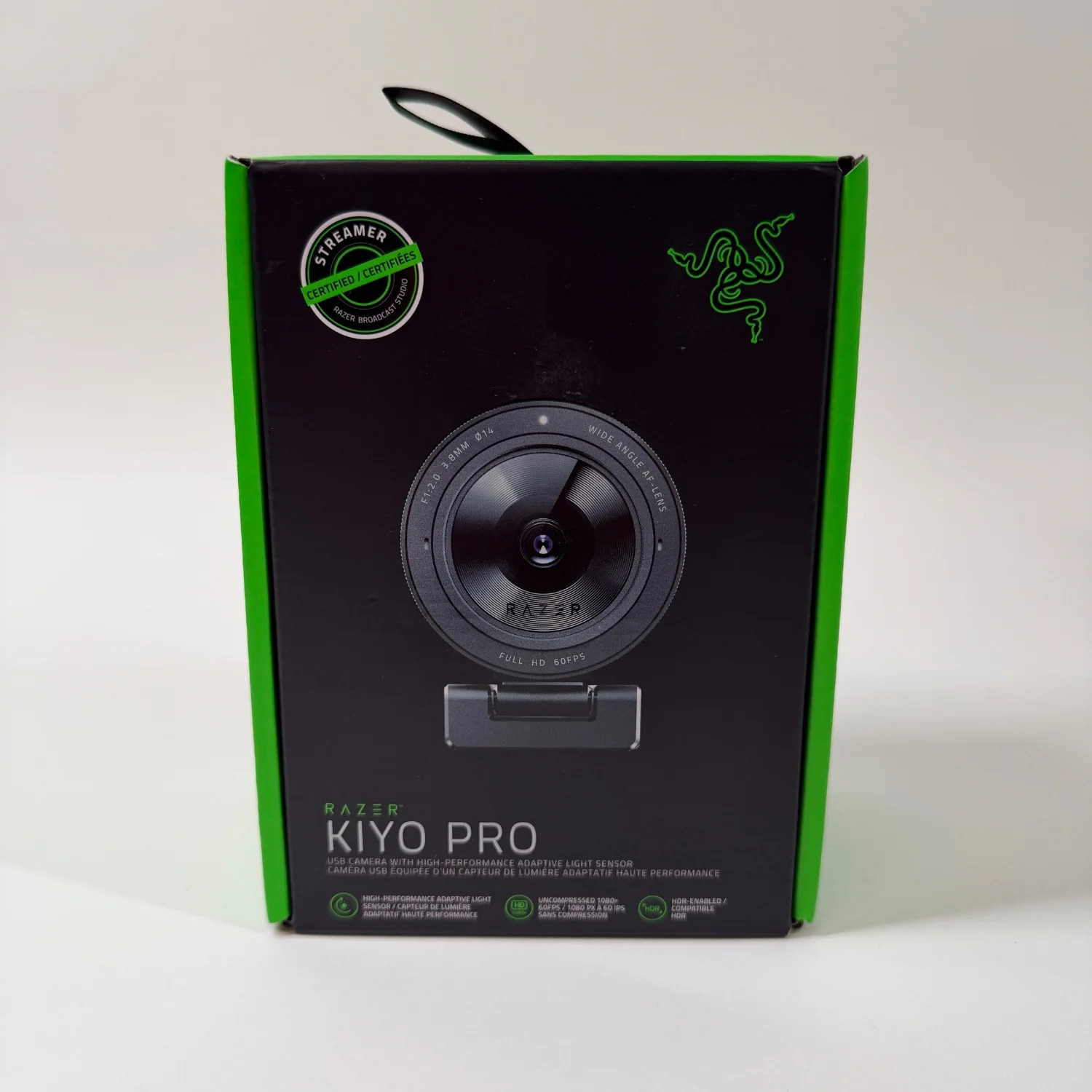 Razer Kiyo Pro 4K 60 fps Fixed Webcam