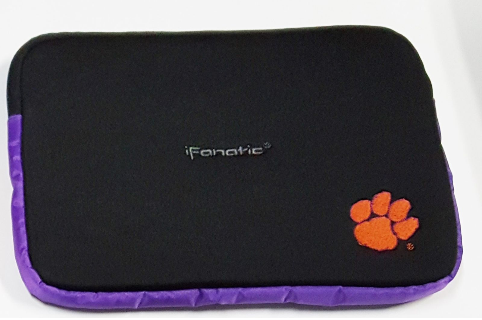 Clemson Tigers Imprinted Netbook Tablet Sleeve Fits 9" - 11" Neoprene 