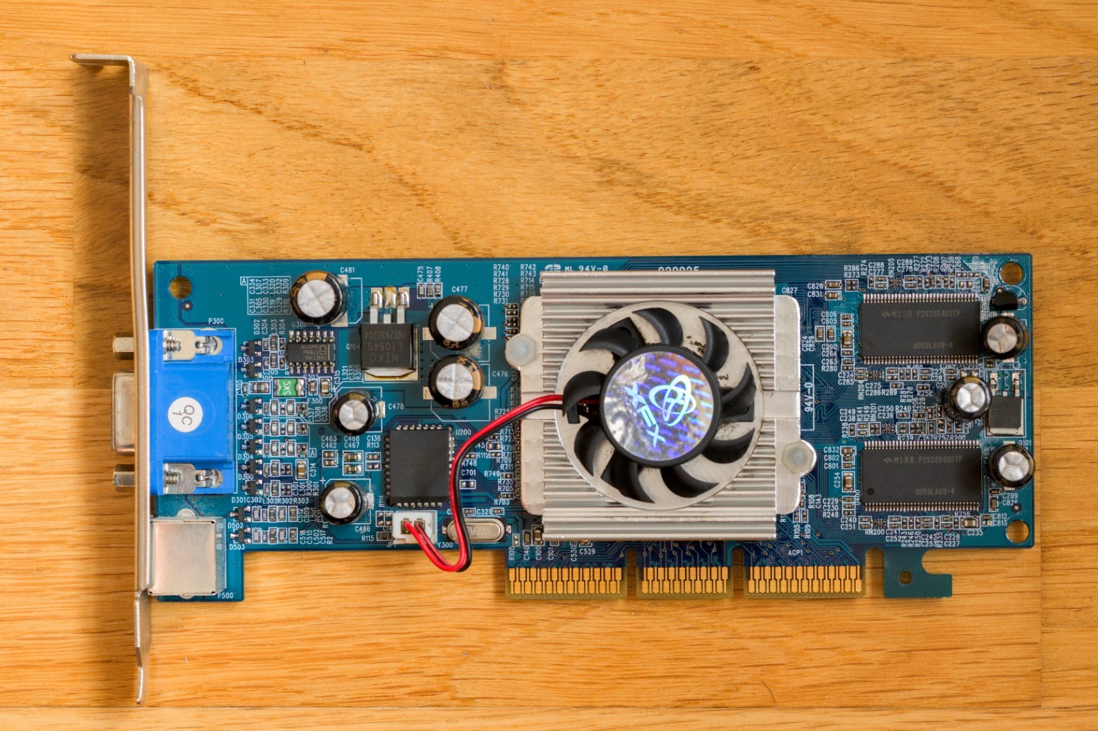 XFX Nvidia GeForce 4 MX440 SE | AGP VGA Card | 64MB RAM - Working