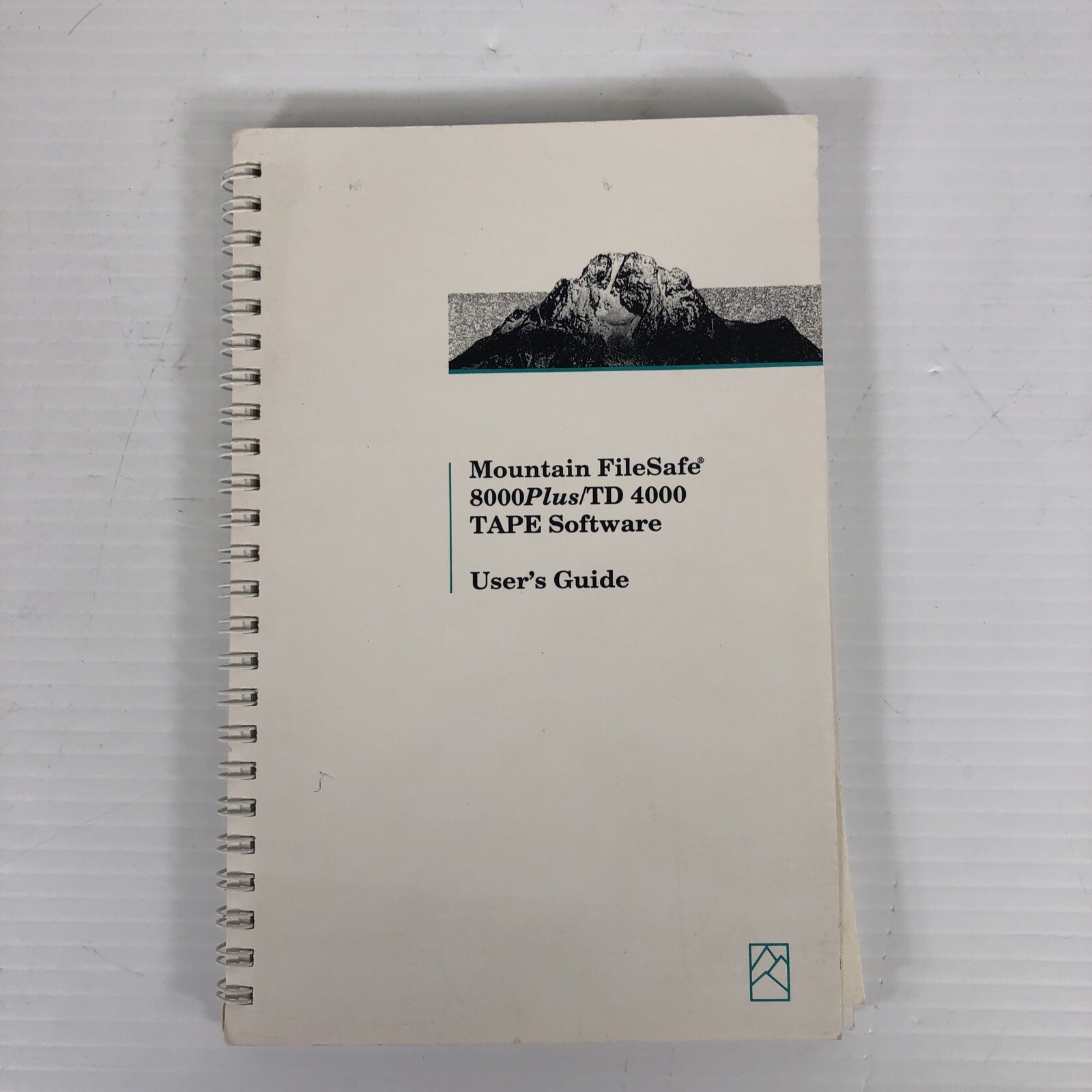 VINTAGE mountain filesafe 8000plus/td4000 tape software users guide