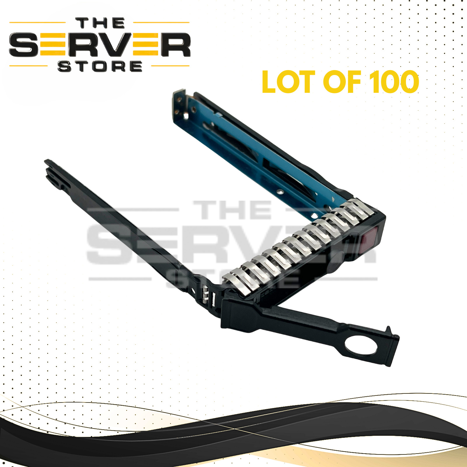 (LOT 100) HPE Smart Carrier (SC) SFF 2.5 Tray ProLiant Server G8/9/10 651687-001
