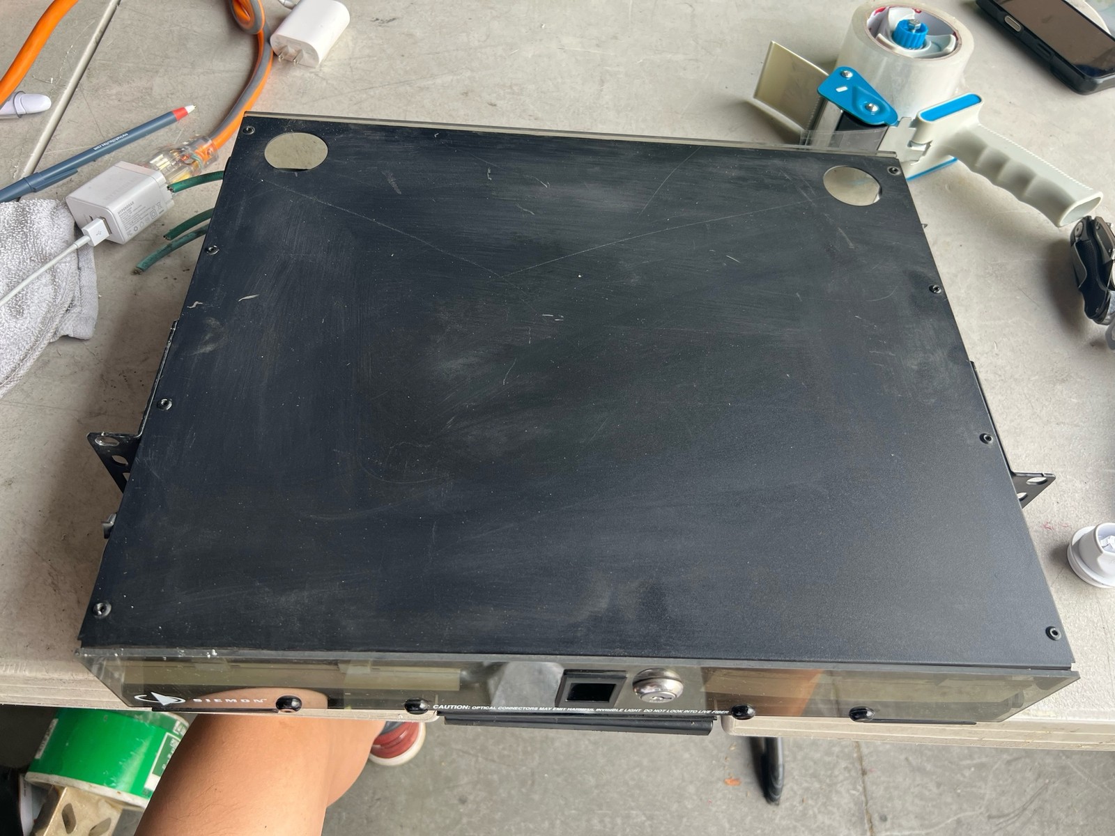 Siemon Rack Mount Interconnect Center Fiber Patch Panel RIC Series