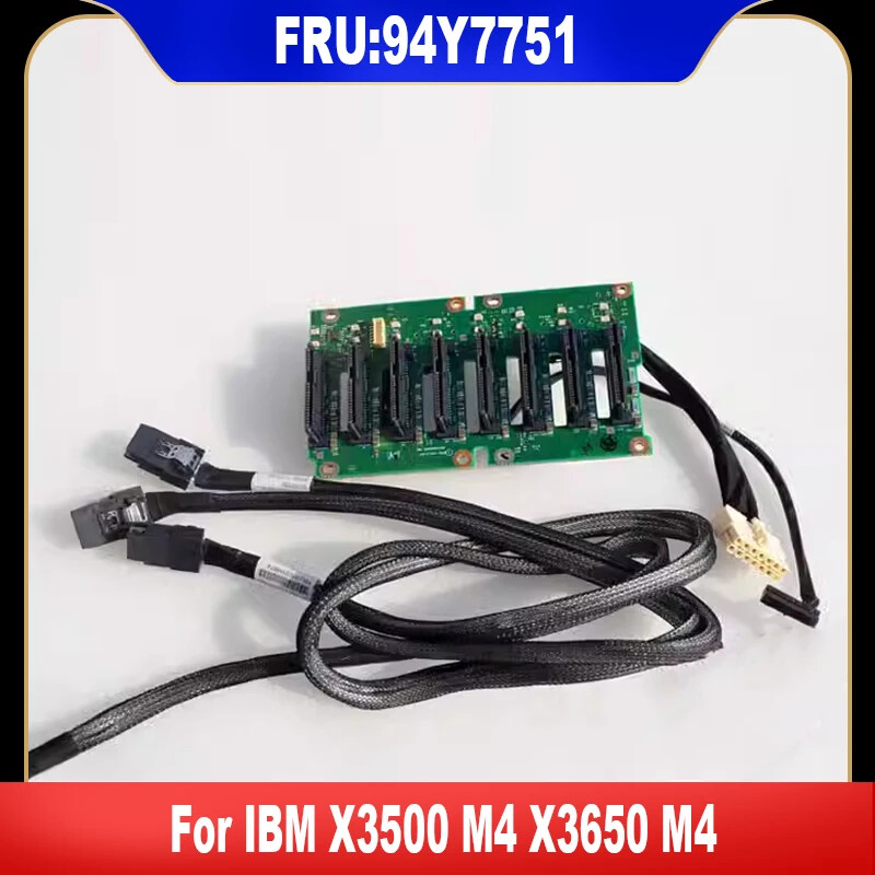 94Y7751 For IBM X3650 M4 Server 8-D  Upgrade Kit 8 Bay 8X2.5 " HS SAS SATA HDD