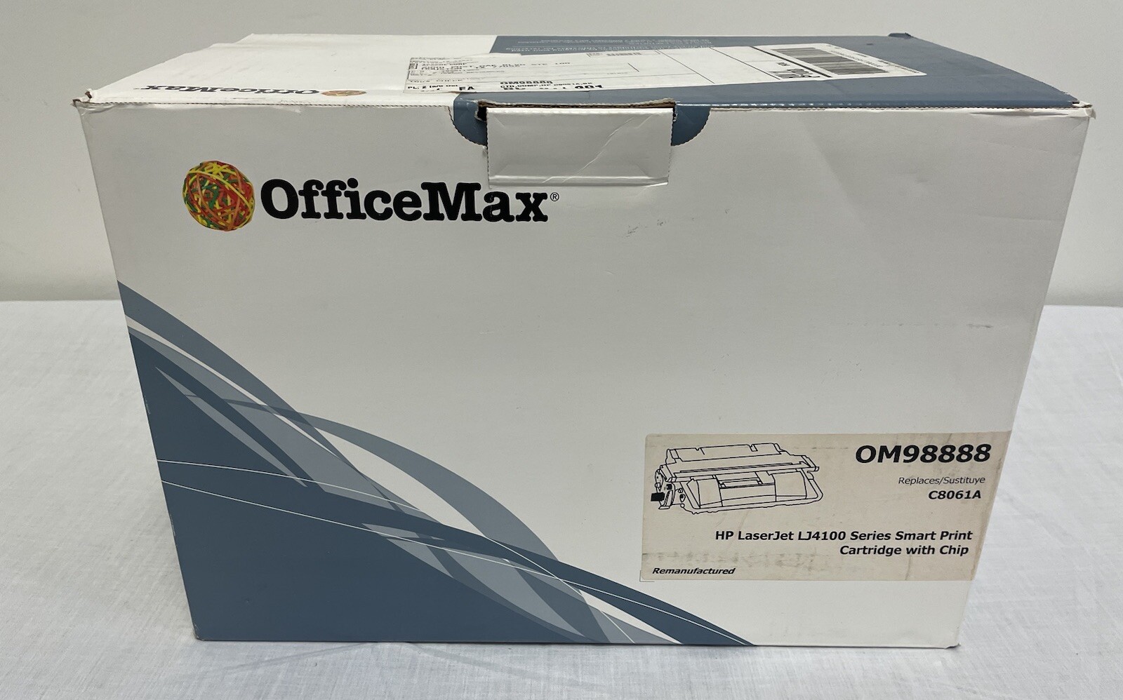 NEW Office Max Replacement HP Laserjet LJ4100 Series Print Cartridge with Chip