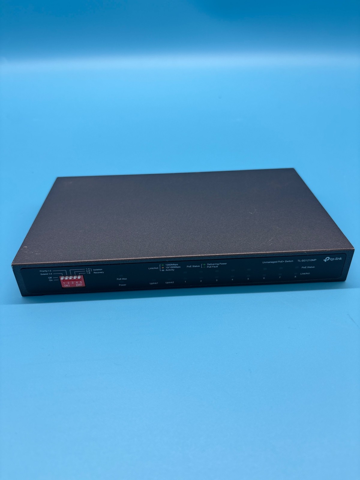 TP-Link TL-SG1210MP 10-Port PoE Switch Used Each (O2)