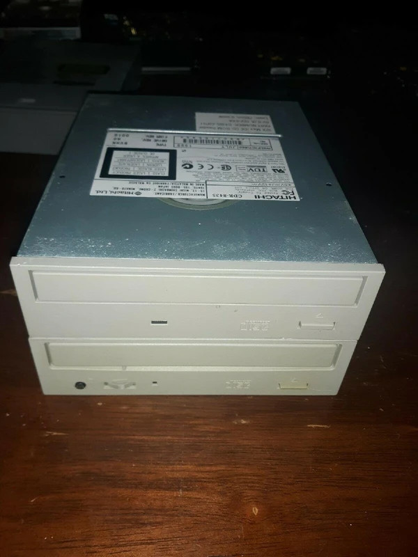 D4383-60021, CDR-8330 hewlett packard / hp 24X ide cdrom drive gray face