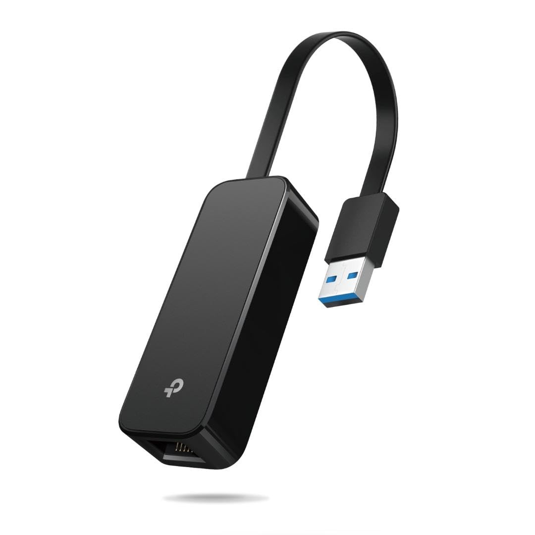 TP-Link UE306 USB to Ethernet Adapter RJ45 USB 3.0 Gigabit Foldable Black