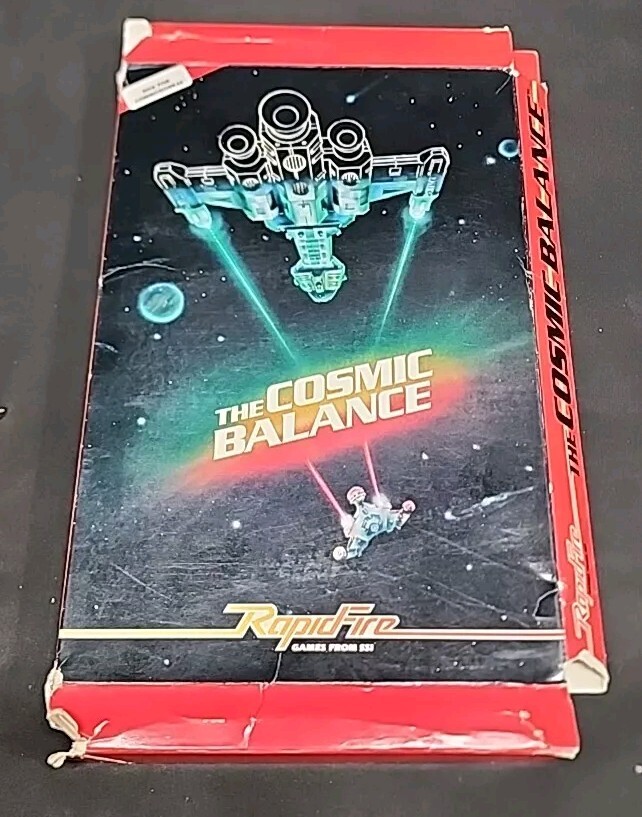 The Cosmic Balance - Commodore 64 400/800 CIB (1982) Rapidfire