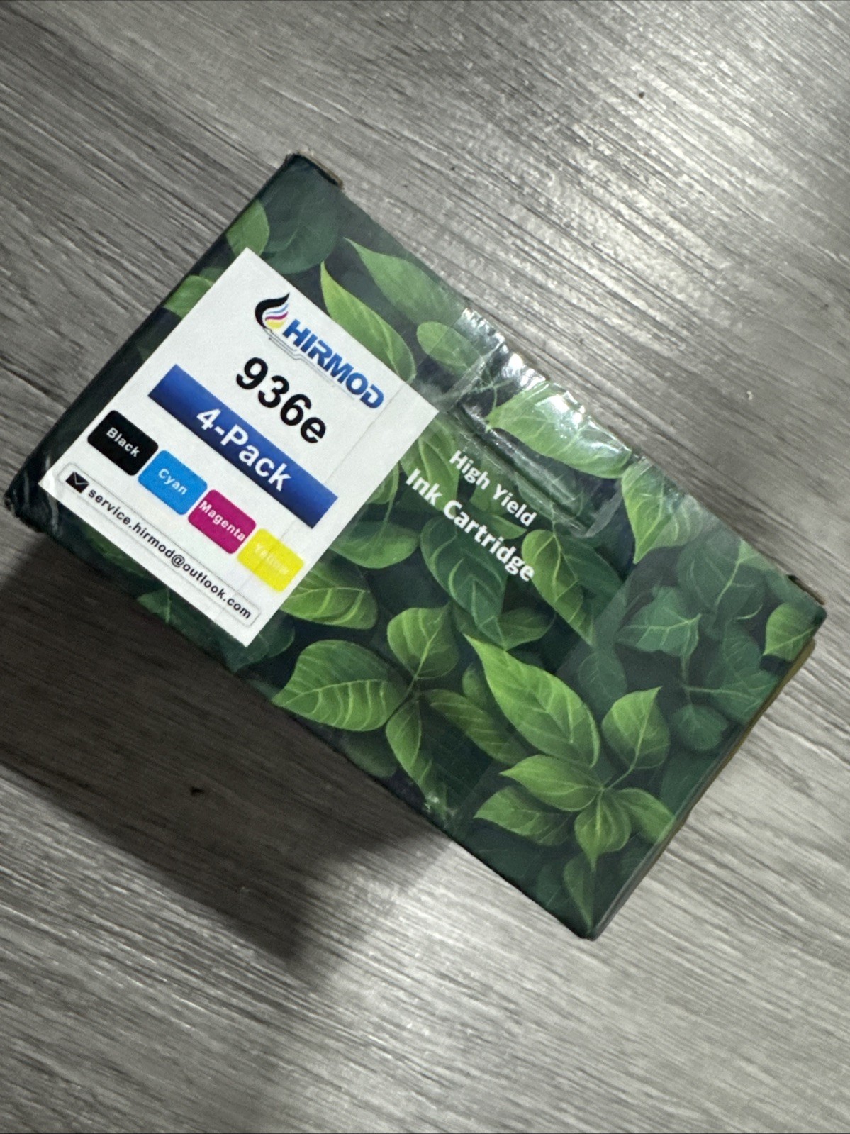 Hirmod 936E 936 XL Ink Cartridge (4-Pack) for HP OfficeJet
